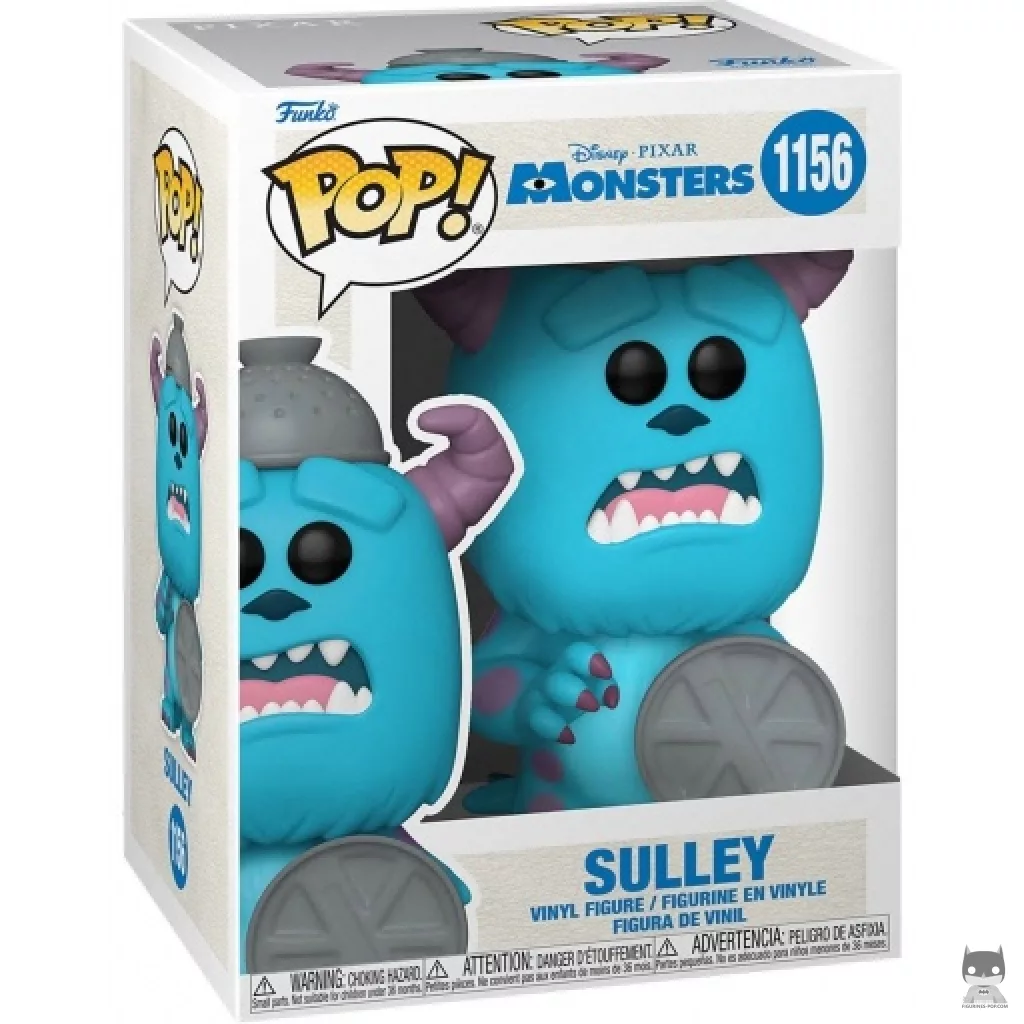 Figura Funko Pop! Sulley con tapa en su caja
