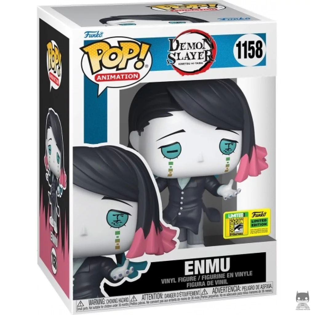 Figura Funko Pop! Enmu en su caja