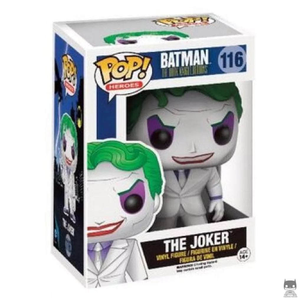 Figura Funko Pop! Joker con cuchillo en su caja