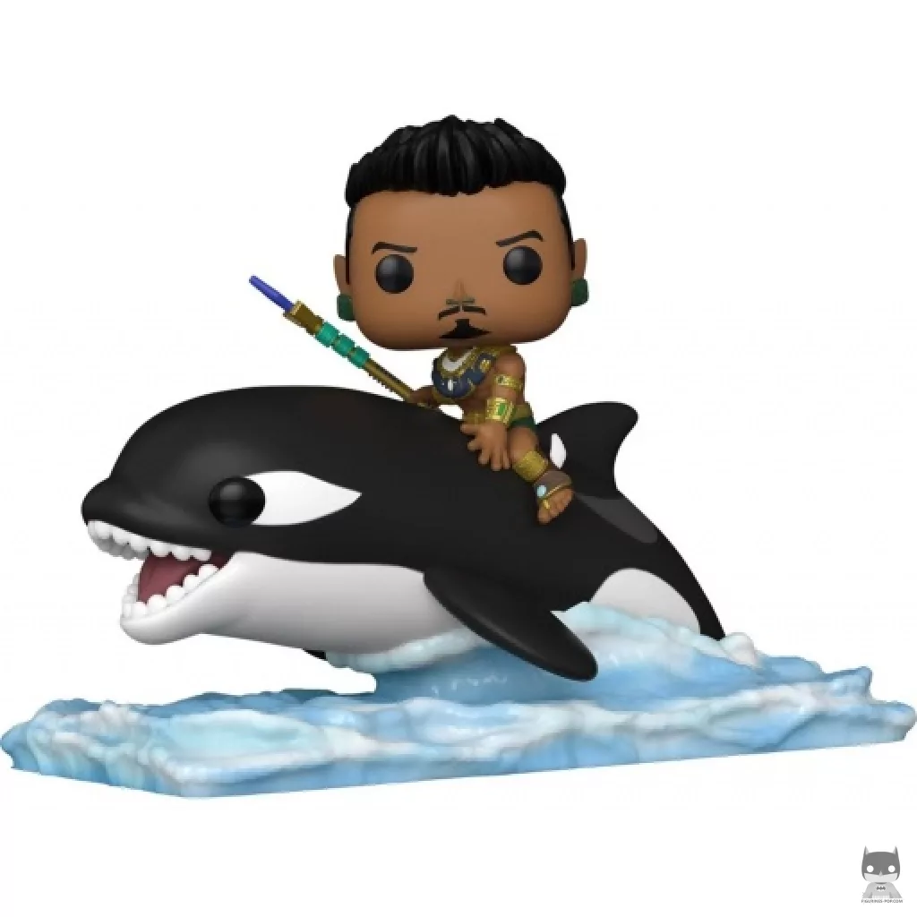 Figura Funko Pop! Namor sobre orca (Black Panther: Wakanda Forever)