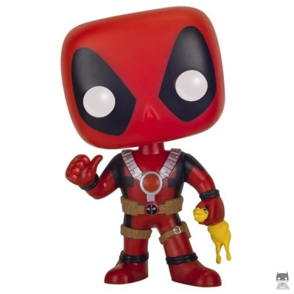 Figura Funko Pop! Deadpool con pollo de goma (Deadpool)