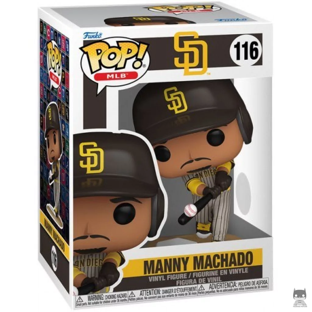 Figura Funko Pop! Manny Machado en su caja