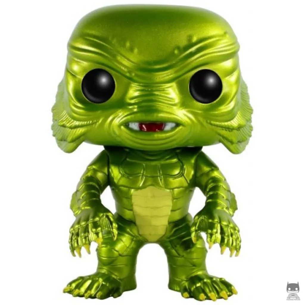 Figura Funko Pop! El monstruo de la Laguna Negra (Metalizado) (Monstruos de Universal)