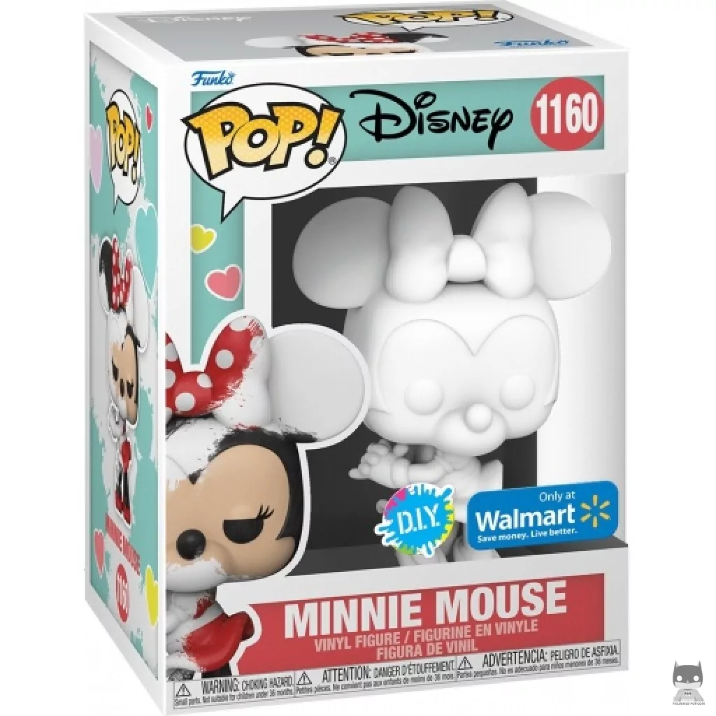 Figura Funko Pop! Minnie Mouse (DIY) en su caja