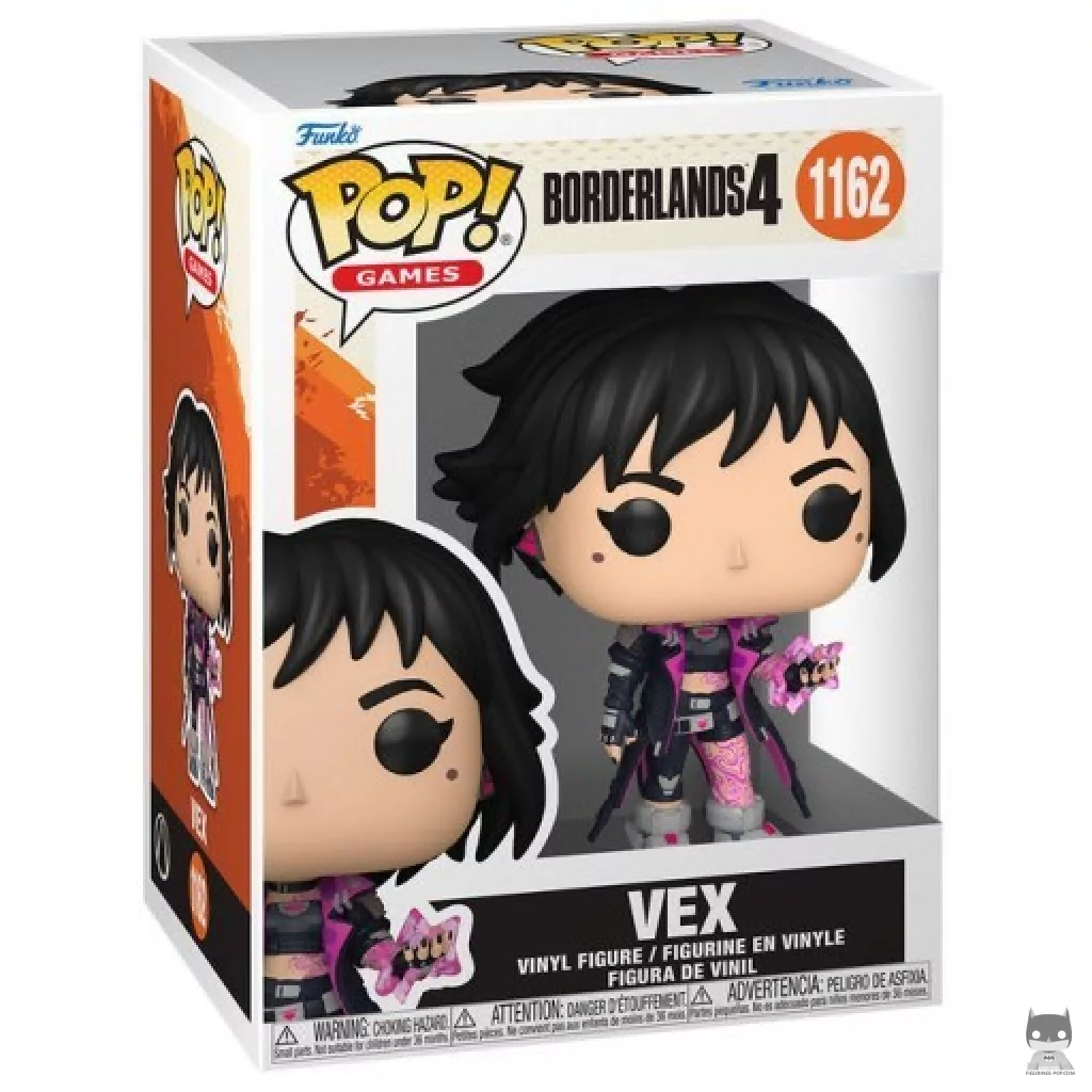 Figura Funko Pop! Vex en su caja