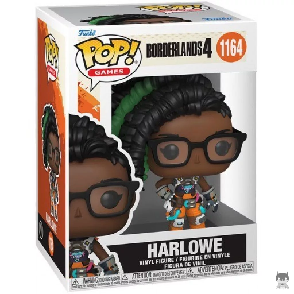 Figura Funko Pop! Harlowe en su caja