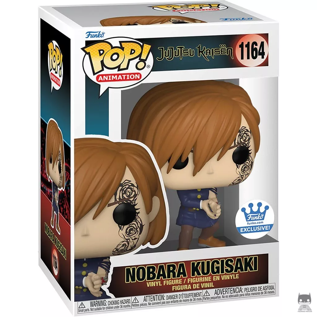 Figura Funko Pop! Nobara Kugisaki combate en su caja