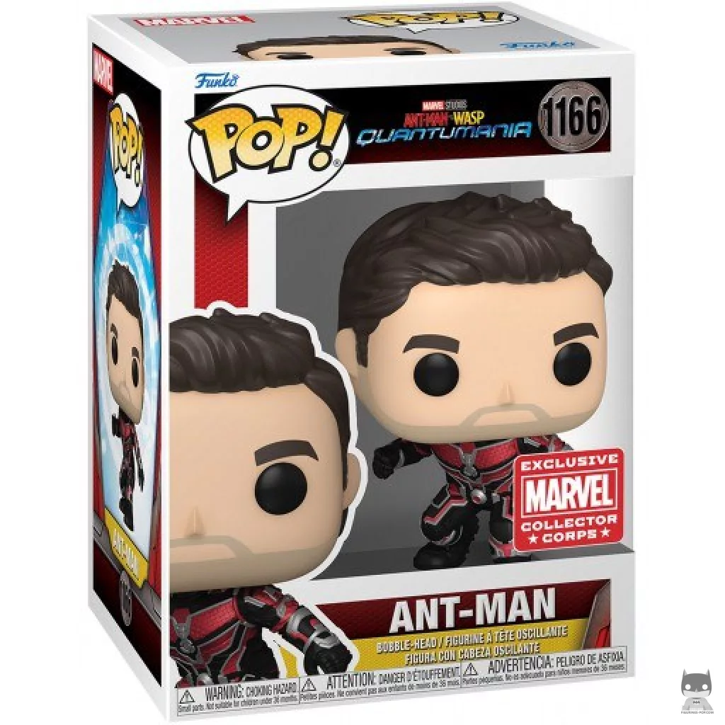 Figura Funko Pop! Ant-Man en su caja