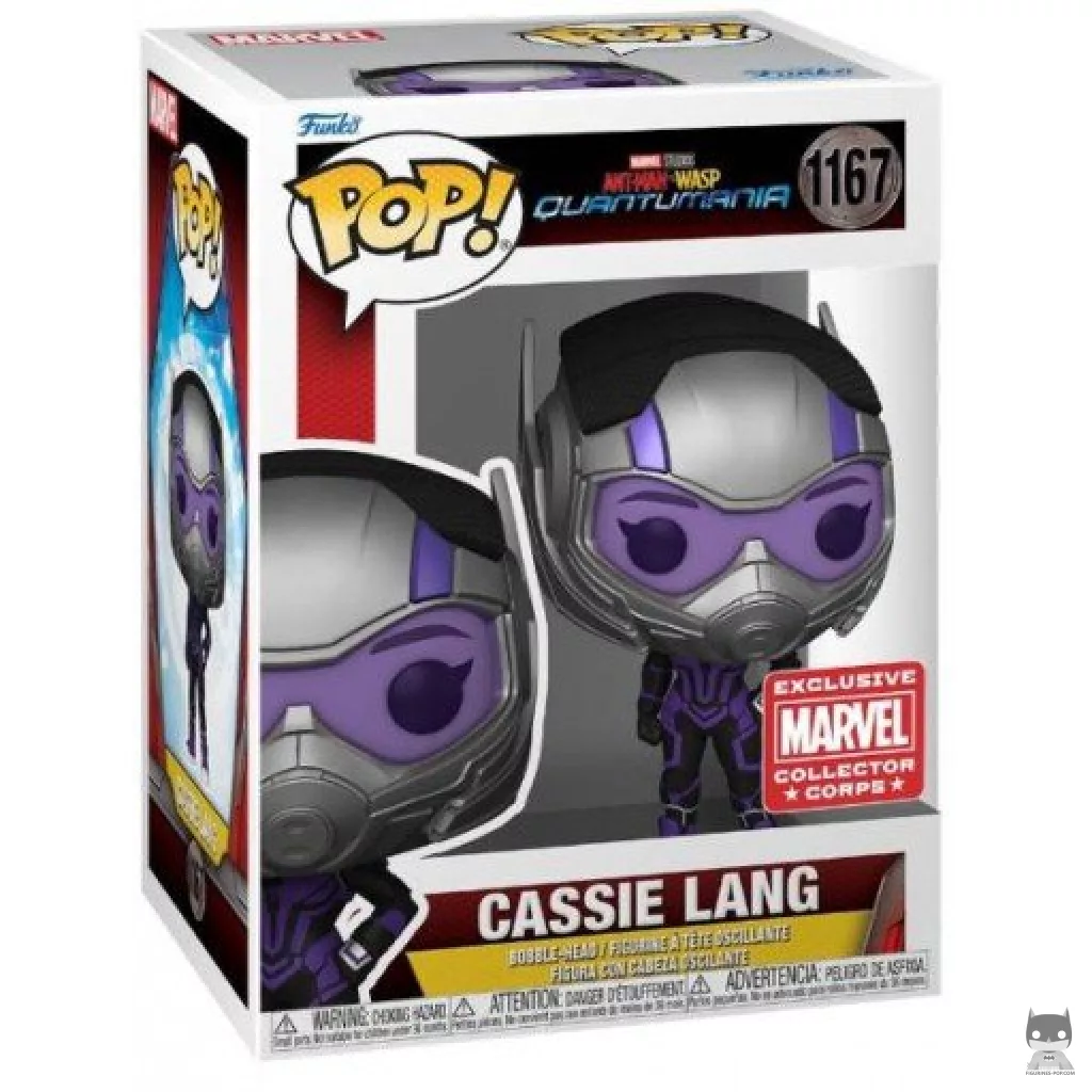 Figura Funko Pop! Cassie Lang en su caja