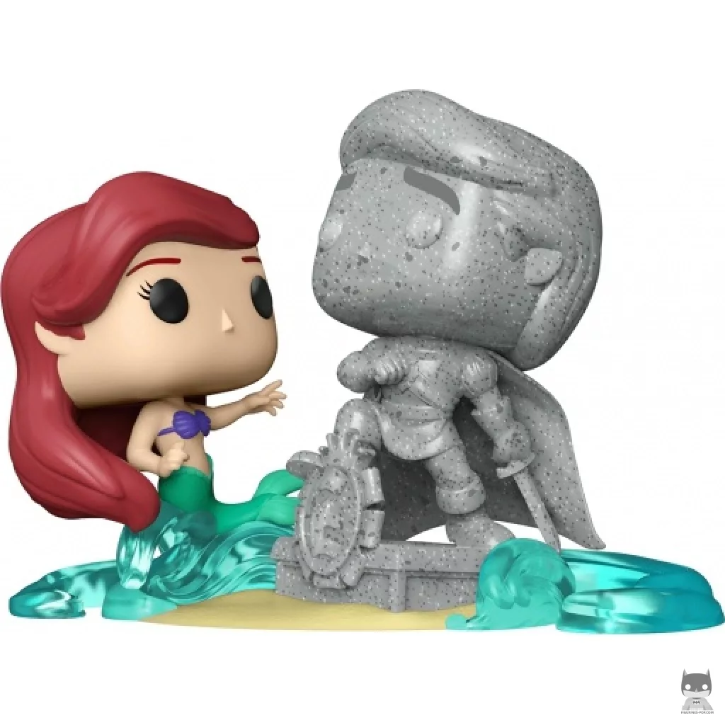 Figura Funko Pop! Ariel con la estatua de Eric (Princesas Disney)