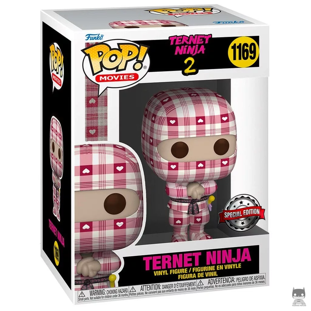 Figura Funko Pop! Ternet Ninja en su caja