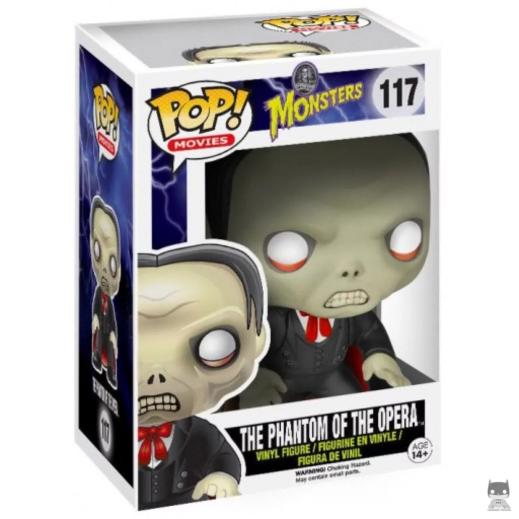 Figura Funko Pop! El fantasma de la ópera en su caja