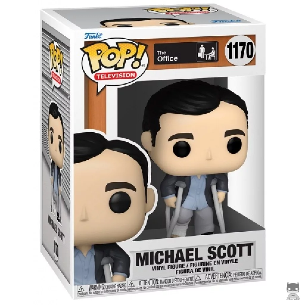 Figura Funko Pop! Michael Scott en su caja