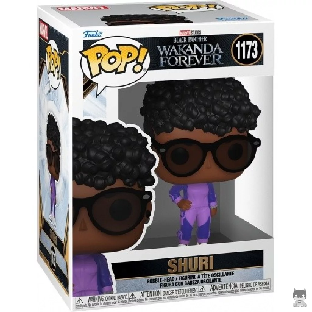 Figura Funko Pop! Shuri en su caja