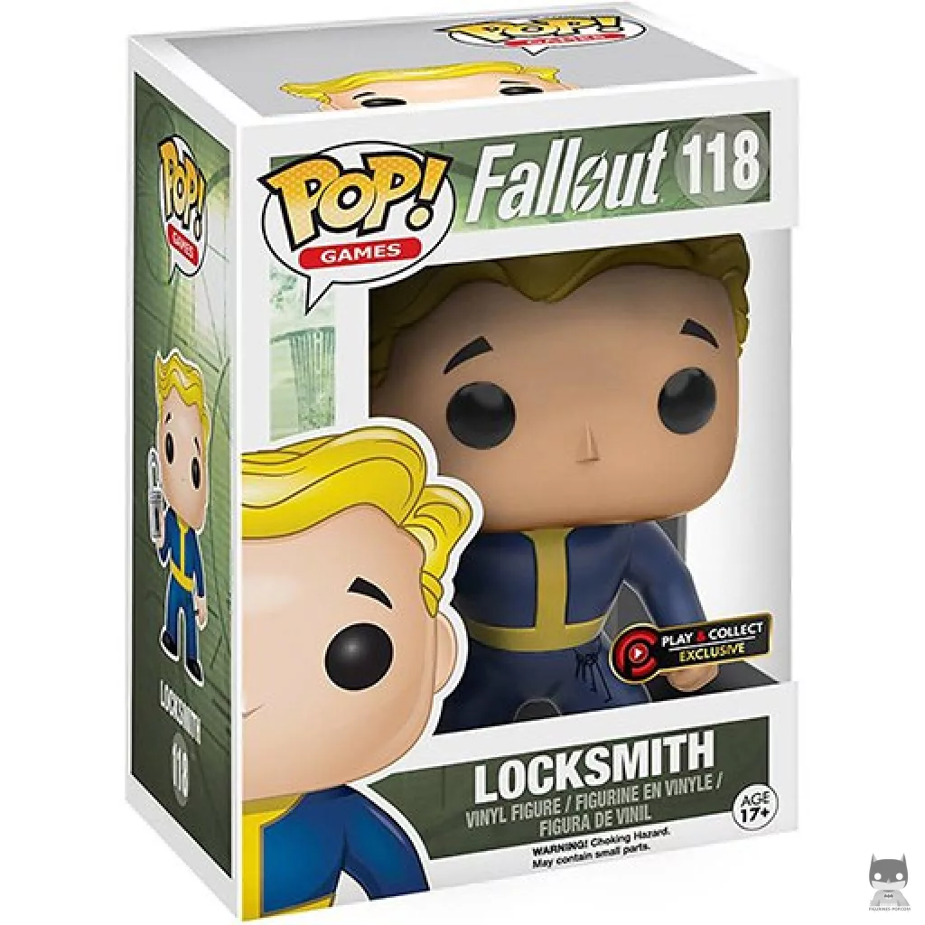 Figura Funko Pop! Vault Boy (Habilidad Forzar cerraduras) en su caja