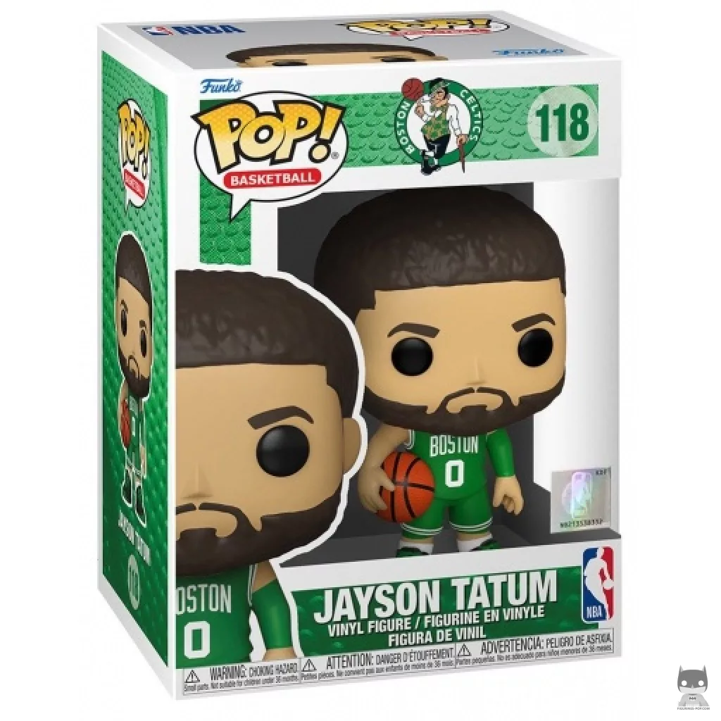 Figura Funko Pop! Jayson Tatum (Celtics) en su caja