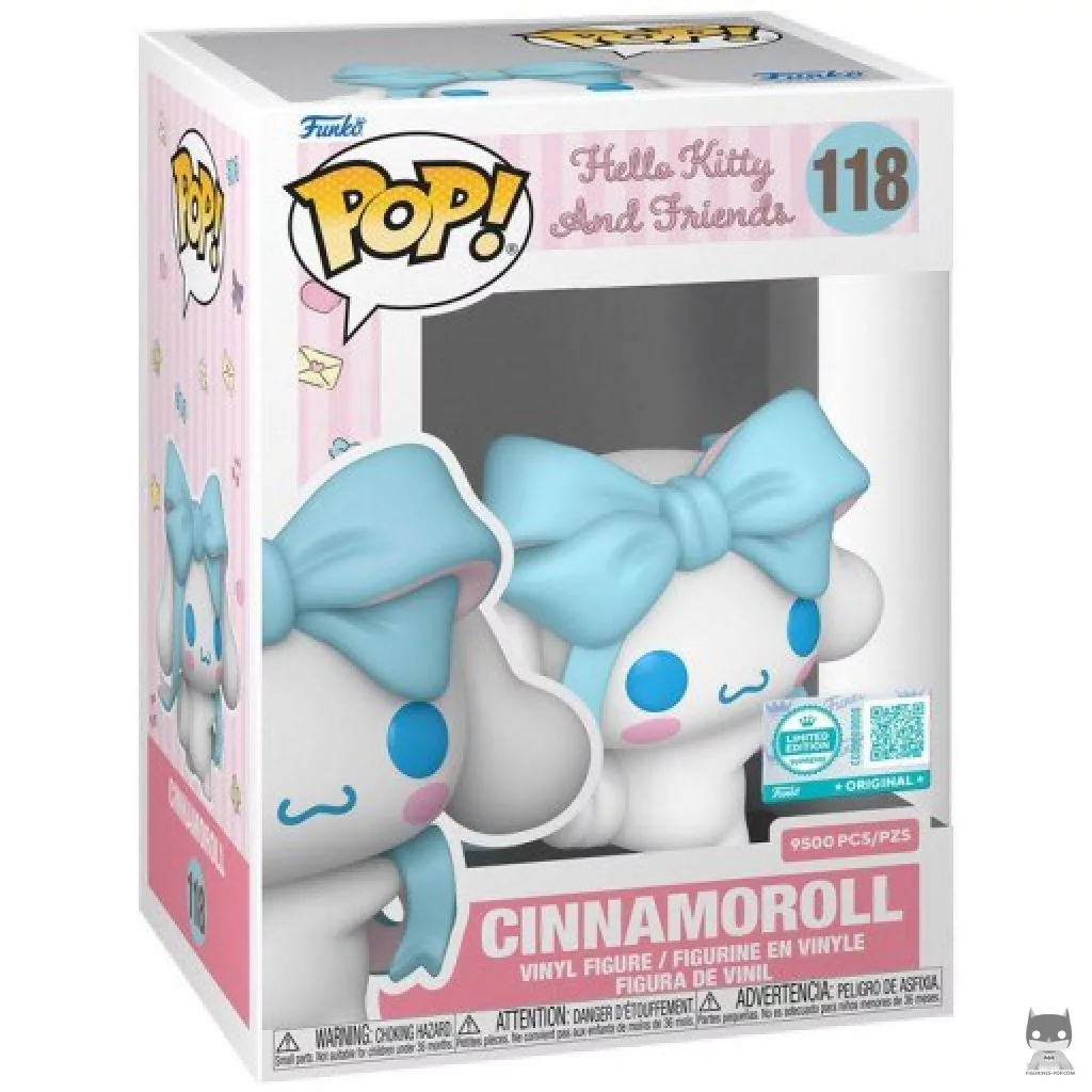 Figura Funko Pop! Cinnamoroll en su caja