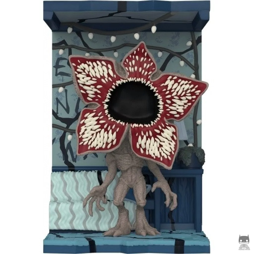 Figura Funko Pop! Casa de los Byers con Demogorgon (Build a Scene) (Stranger Things)