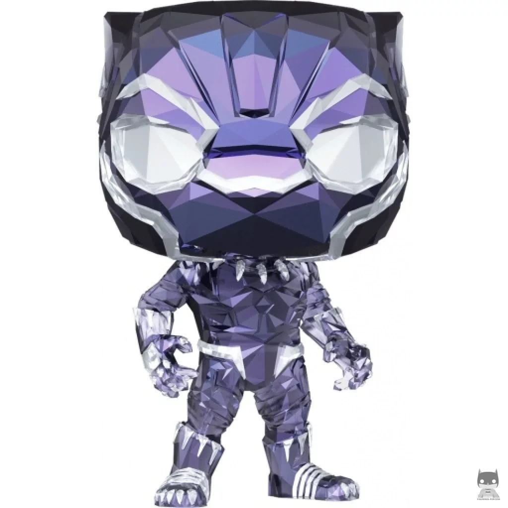 Figura Funko Pop! Black Panther (Facetado) (Marvel Comics)