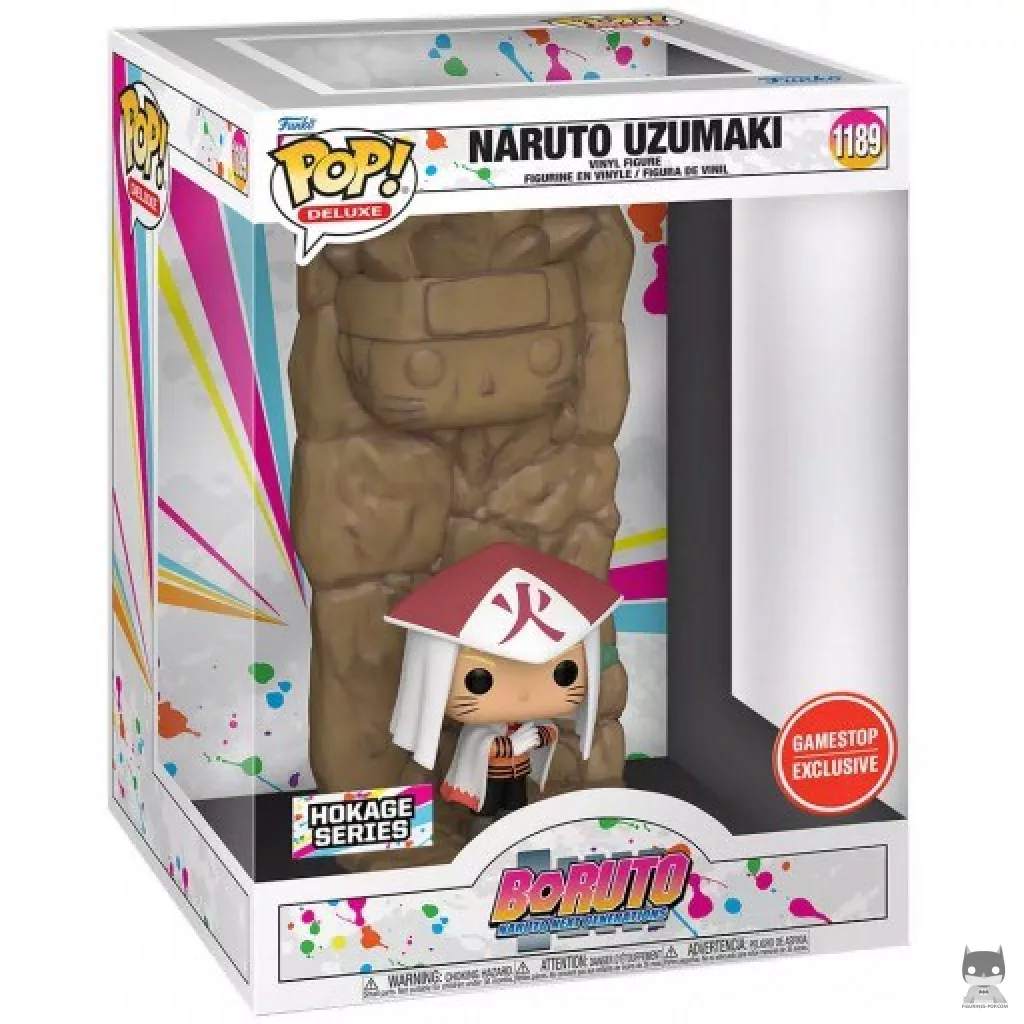 Figura Funko Pop! Monte Hokage: Naruto Uzumaki en su caja