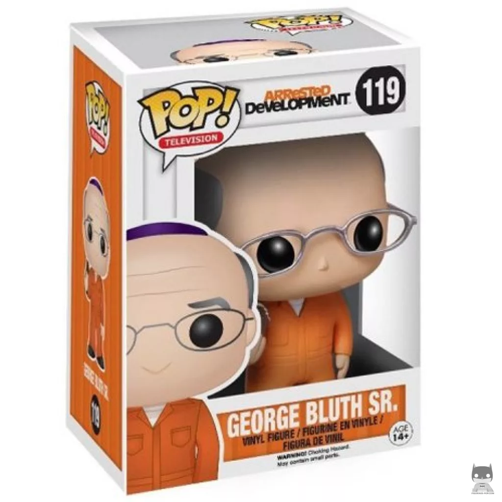 Figura Funko Pop! George Bluth Sr. en su caja