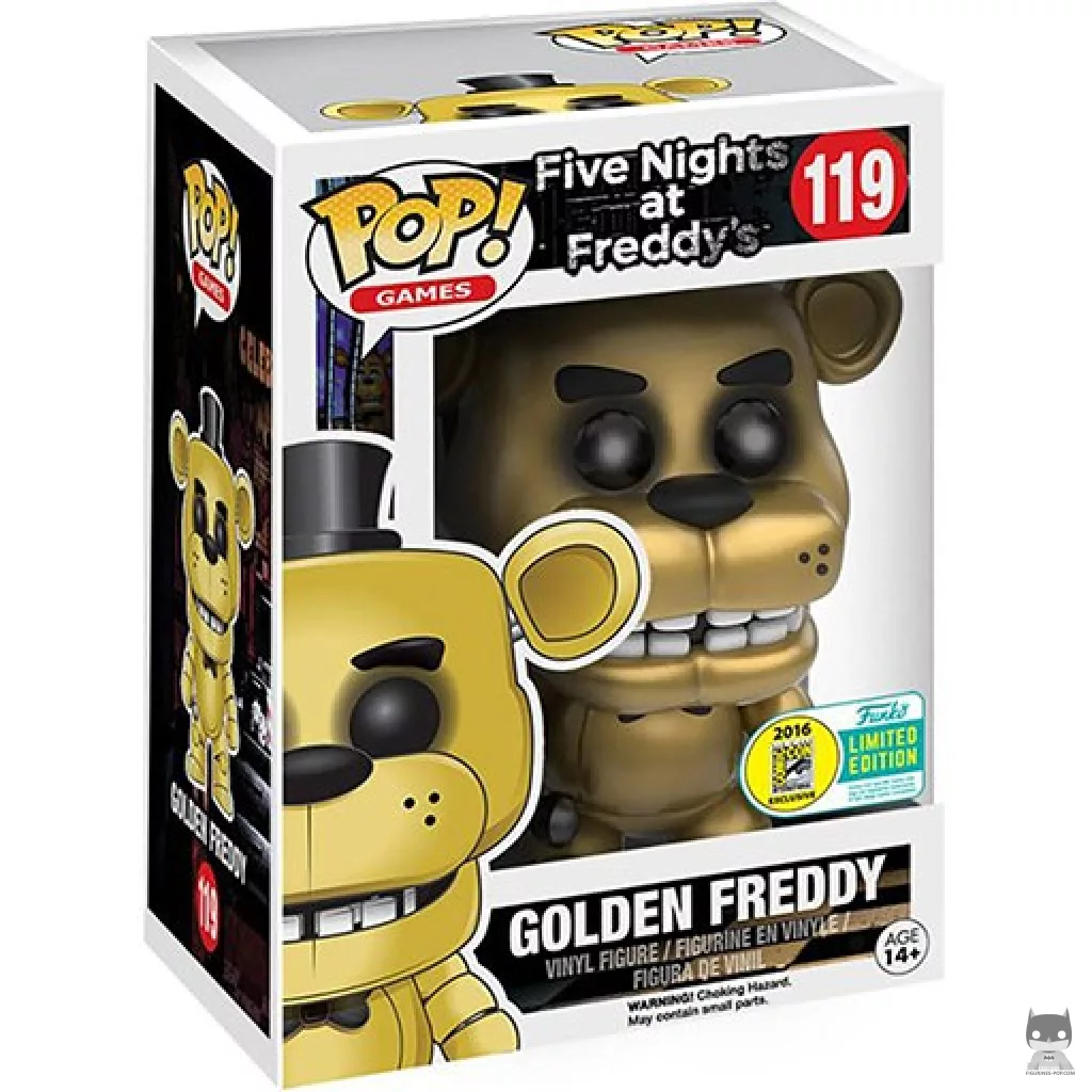 Figura Funko Pop! Freddy Fazbear en su caja