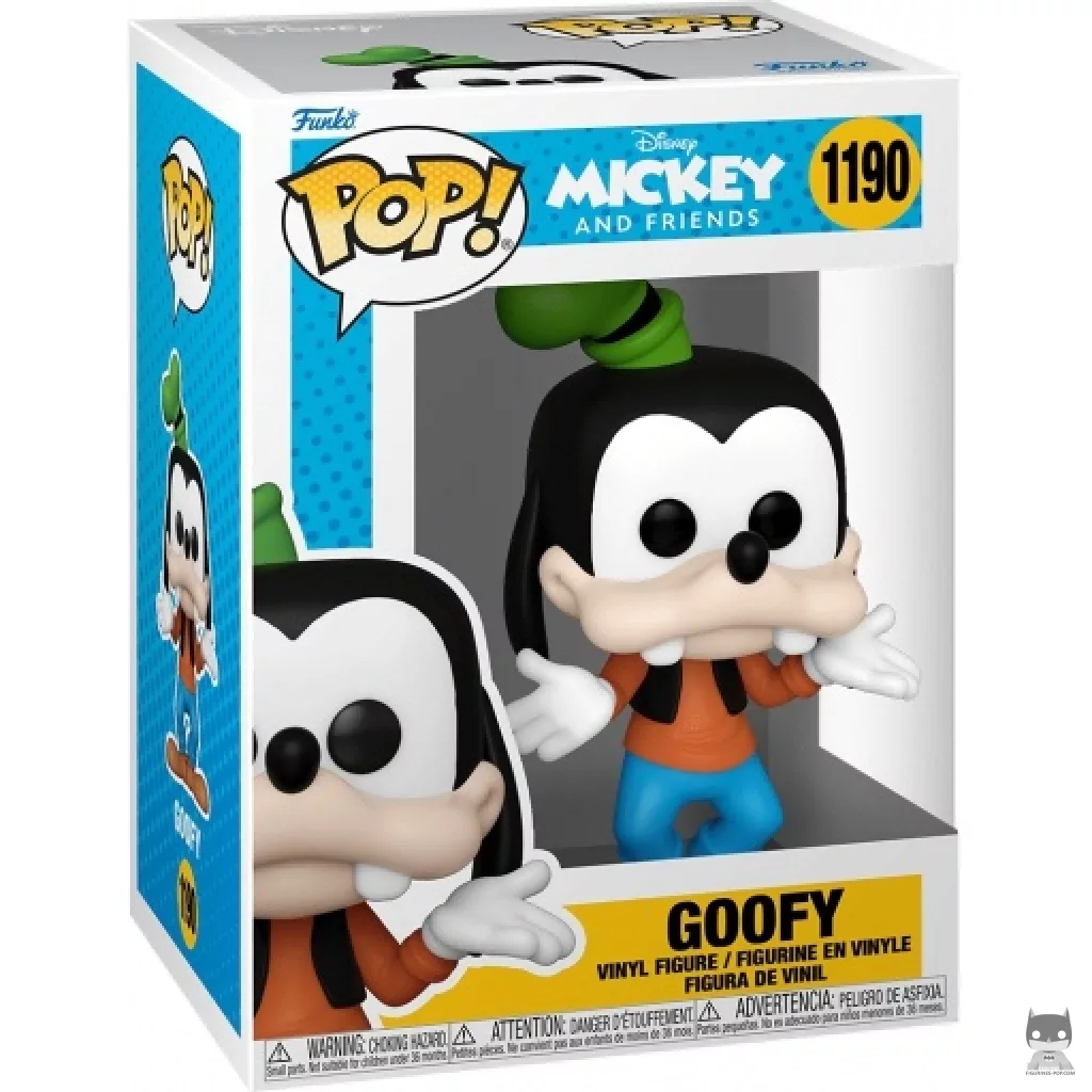 Figura Funko Pop! Goofy en su caja