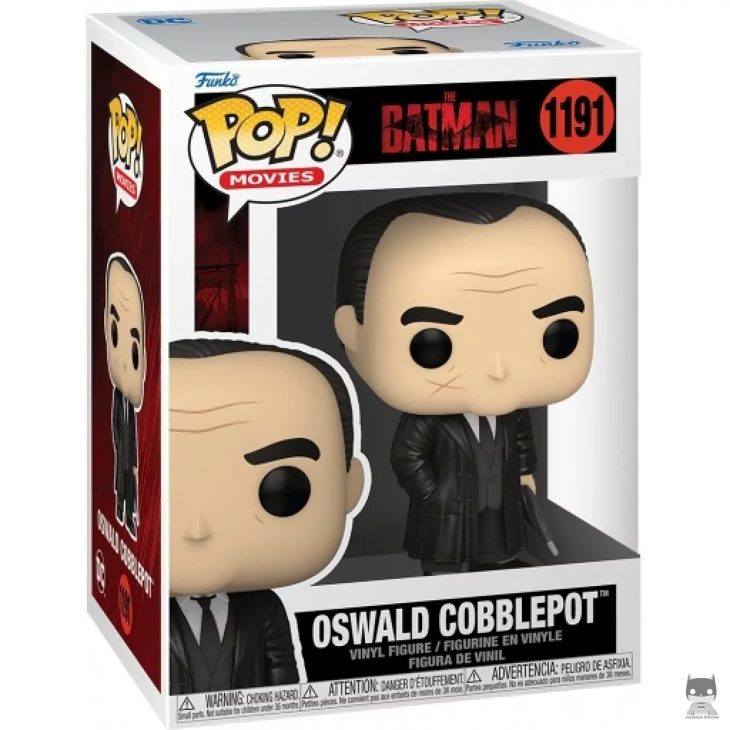 Figura Funko Pop! Oswald Cobblepot en su caja
