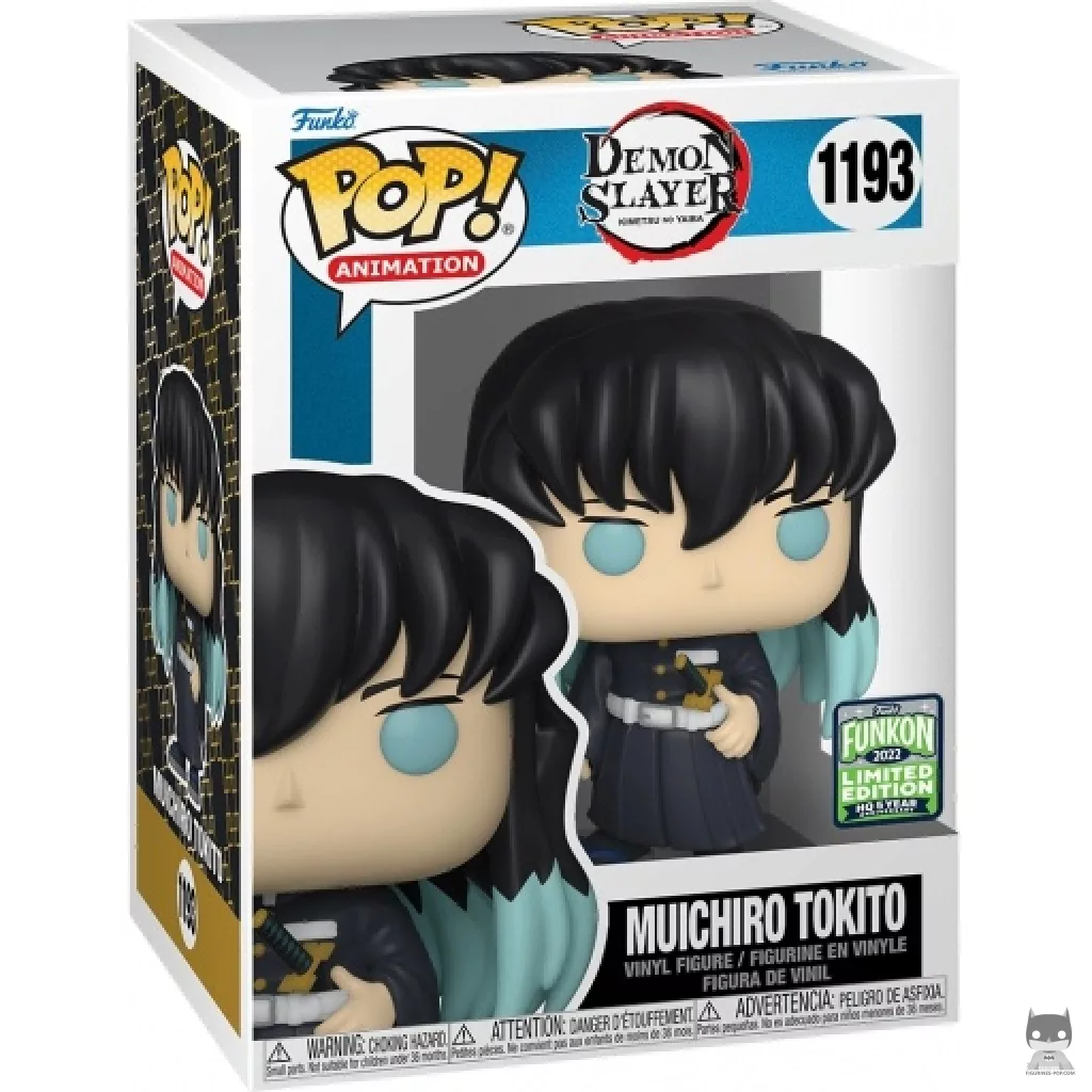 Figura Funko Pop! Muichiro Tokito en su caja