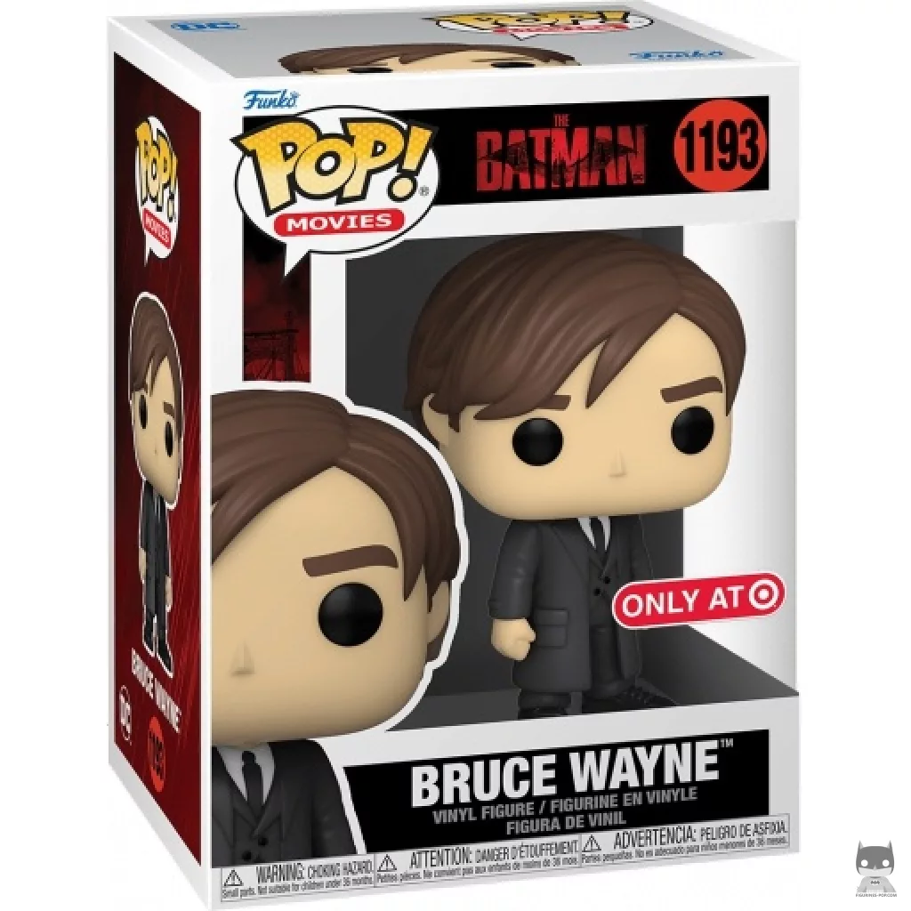 Figura Funko Pop! Bruce Wayne en su caja
