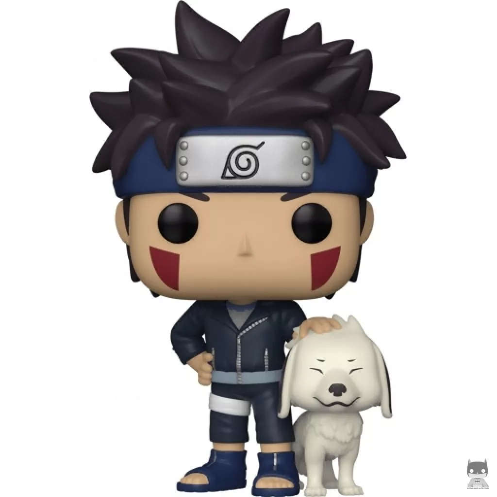 Figura Funko Pop! Kiba con Akamaru (Naruto Shippuden)