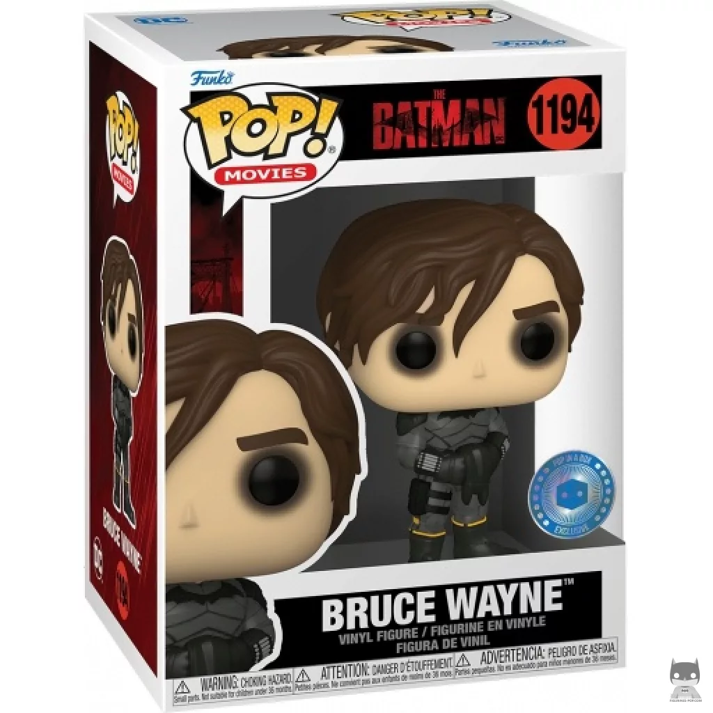 Figura Funko Pop! Bruce Wayne en su caja