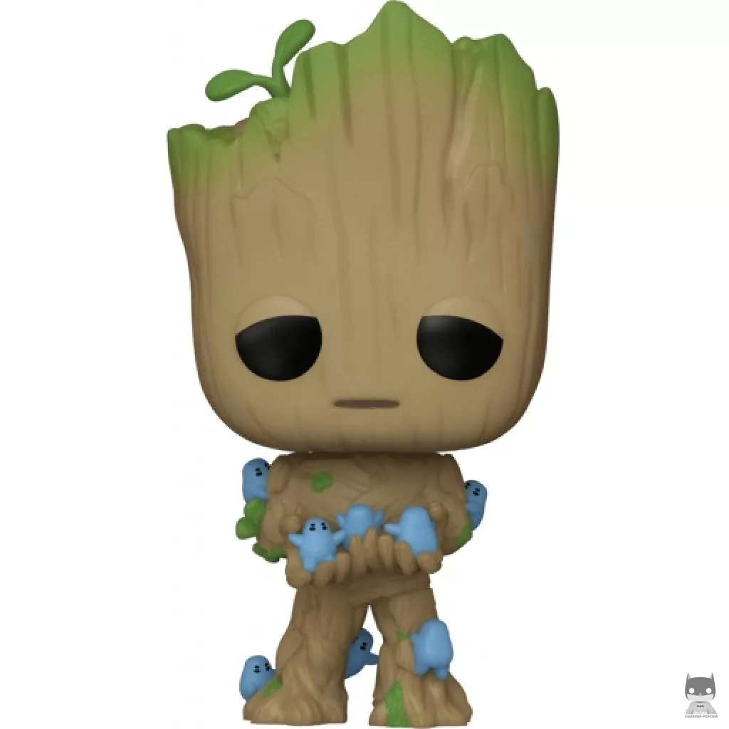 Figura Funko Pop! Groot con Grunds (Yo soy Groot)