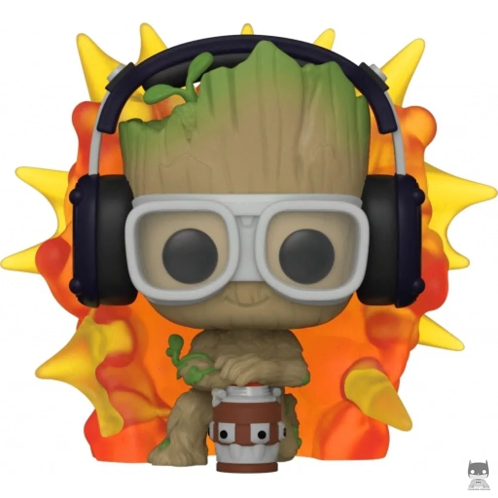 Figura Funko Pop! Groot con detonador (Yo soy Groot)