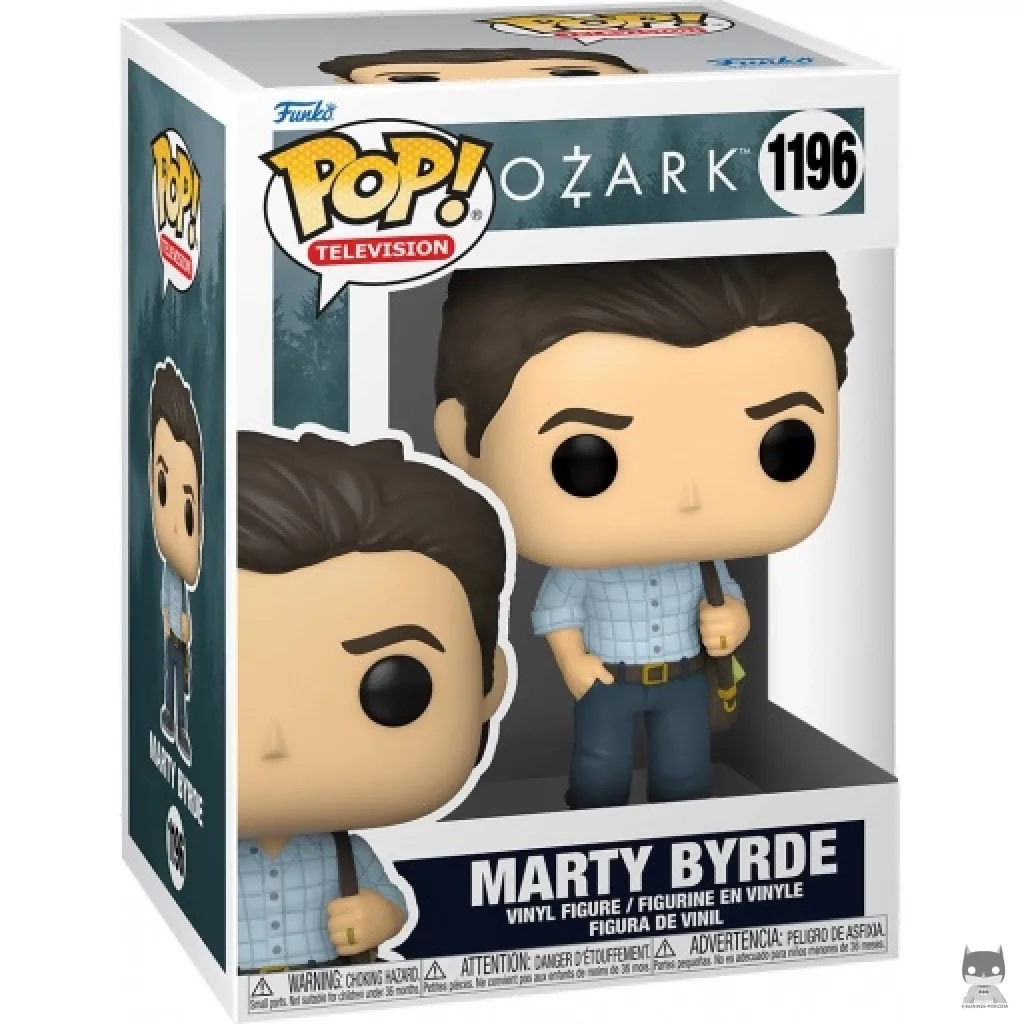 Figura Funko Pop! Marty Byrde en su caja