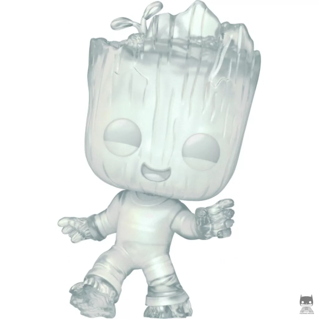Figura Funko Pop! Iwua como Groot (Translúcido) (Yo soy Groot)