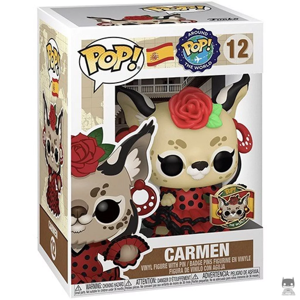 Figura Funko Pop! Carmen en su caja