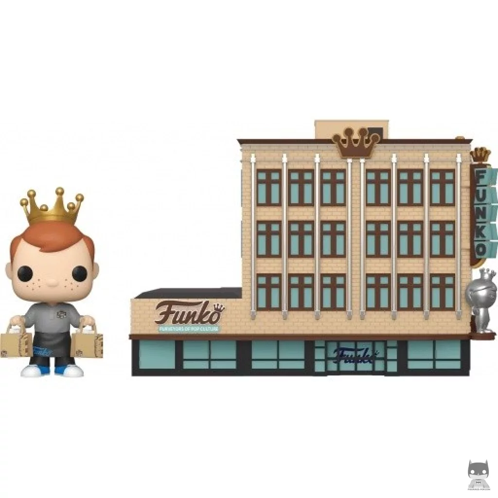 Figura Funko Pop! Freddy Funko con la sede de Funko (Freddy Funko)