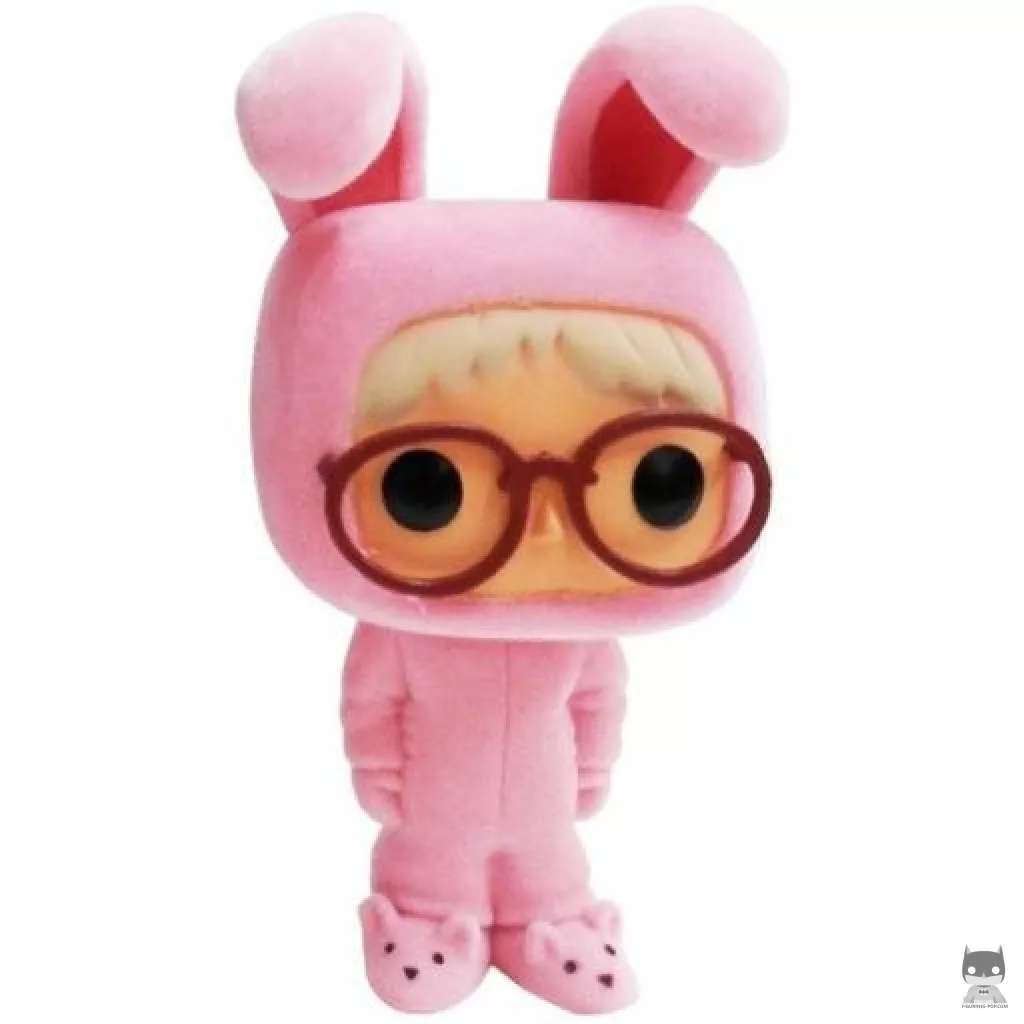 Figura Funko Pop! Ralphie con traje de conejo (Flocado) (Historias de Navidad)