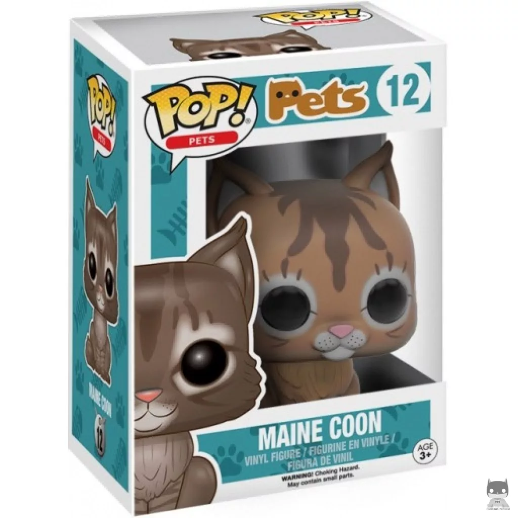 Figura Funko Pop! Maine Coon en su caja