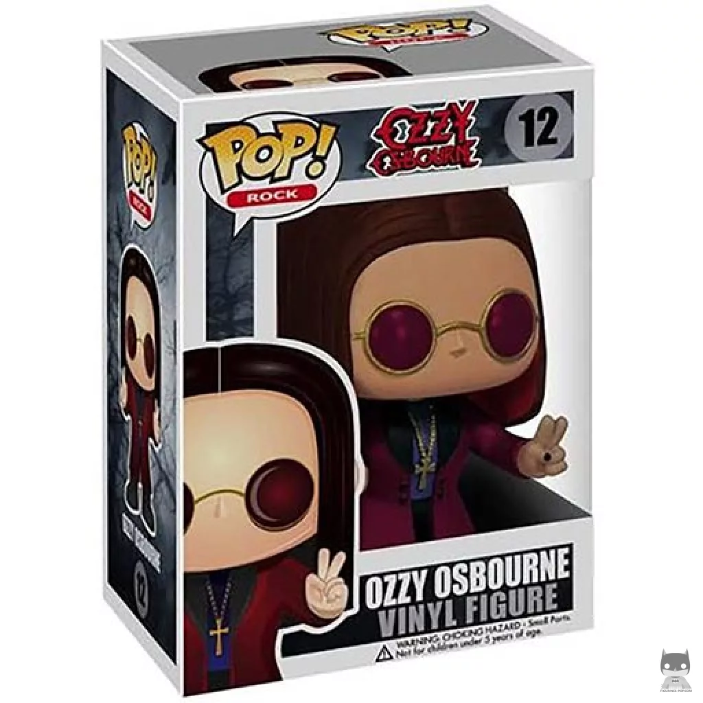 Figura Funko Pop! Ozzy Osbourne en su caja