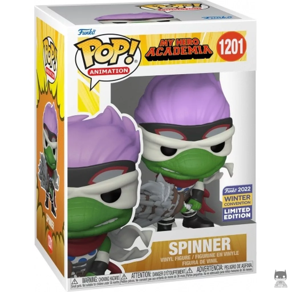 Figura Funko Pop! Spinner en su caja