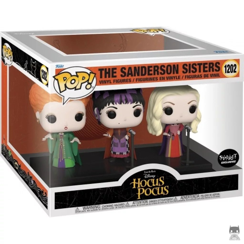 Figura Funko Pop! Las hermanas Sanderson en su caja
