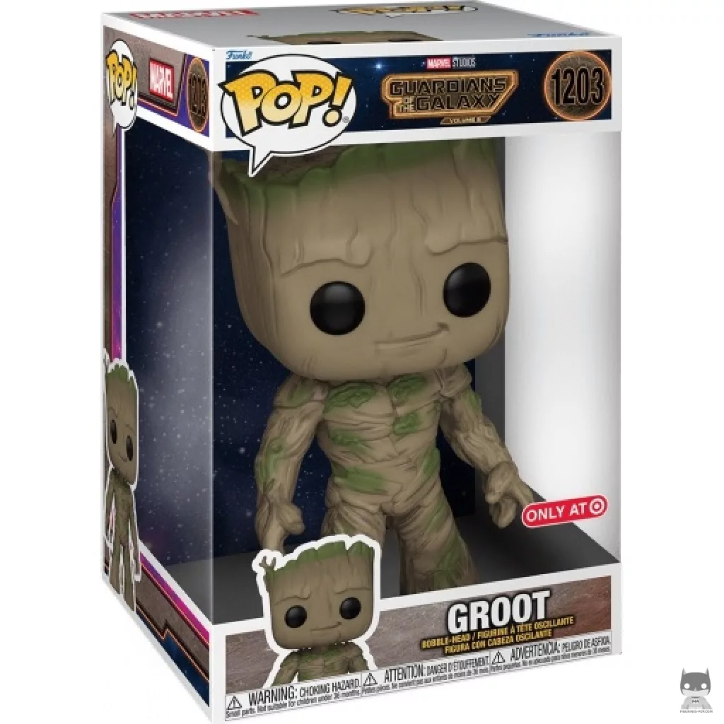 Figura Funko Pop! Groot (Supersized) en su caja