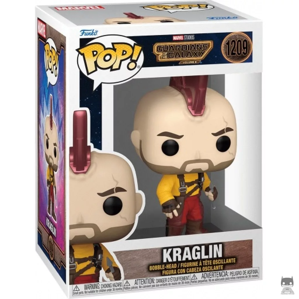 Figura Funko Pop! Kraglin en su caja