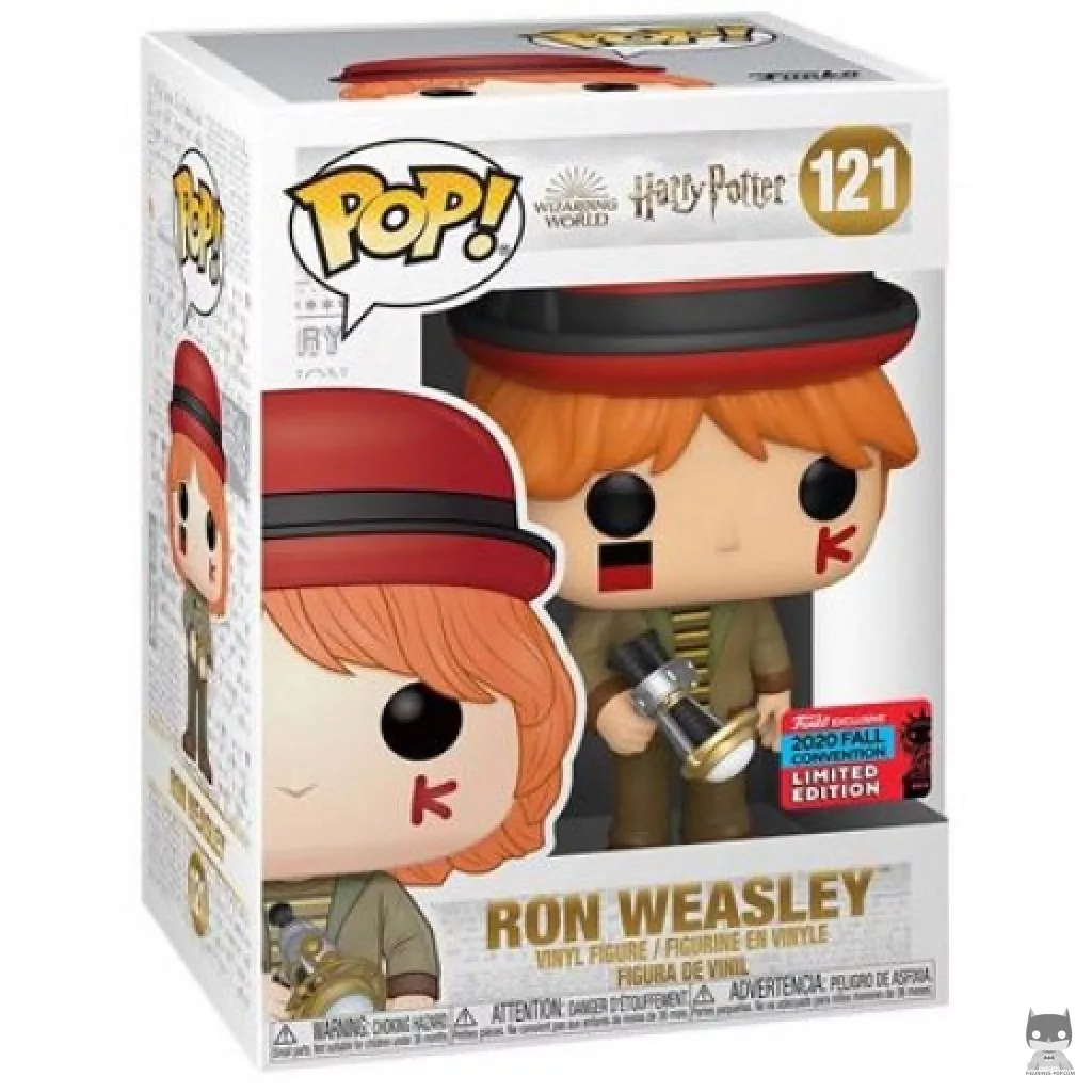 Figura Funko Pop! Ron Weasley en su caja