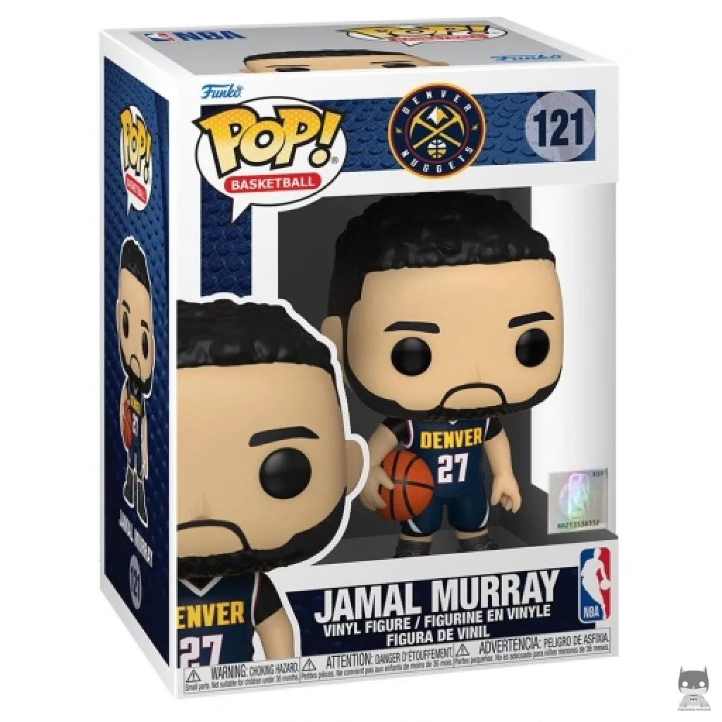 Figura Funko Pop! Jamal Murray (Nuggets) en su caja