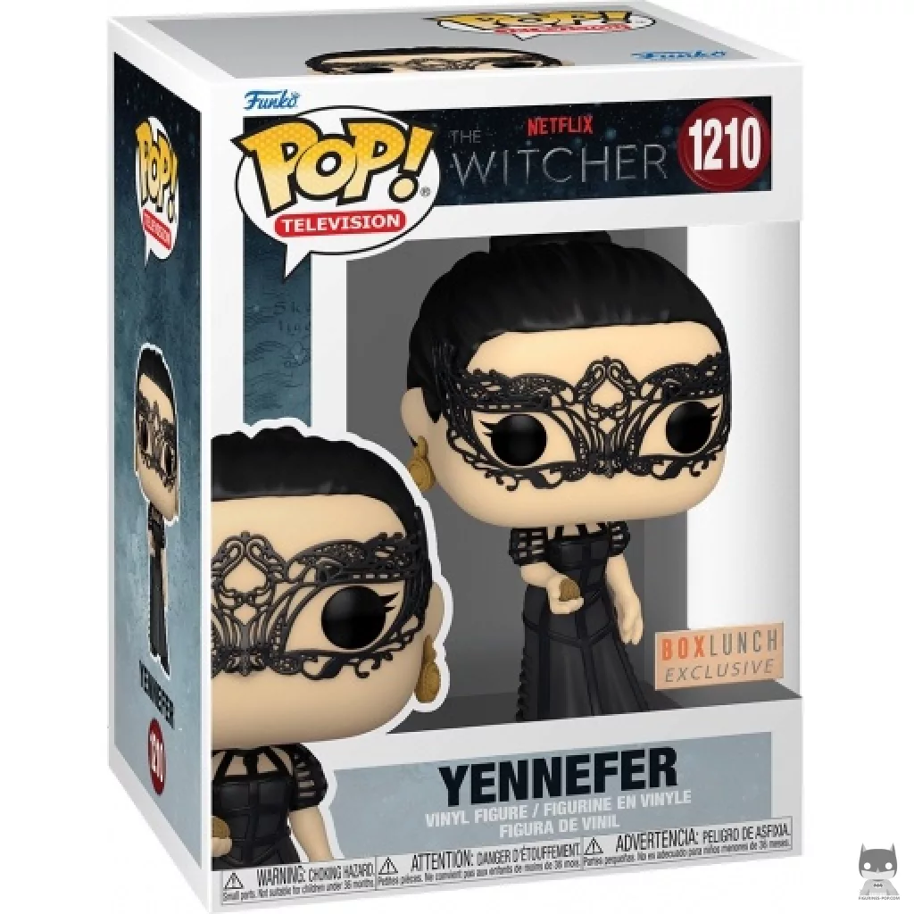 Figura Funko Pop! Yennefer en su caja