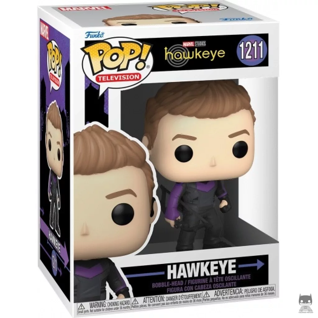 Figura Funko Pop! Ojo de Halcón en su caja