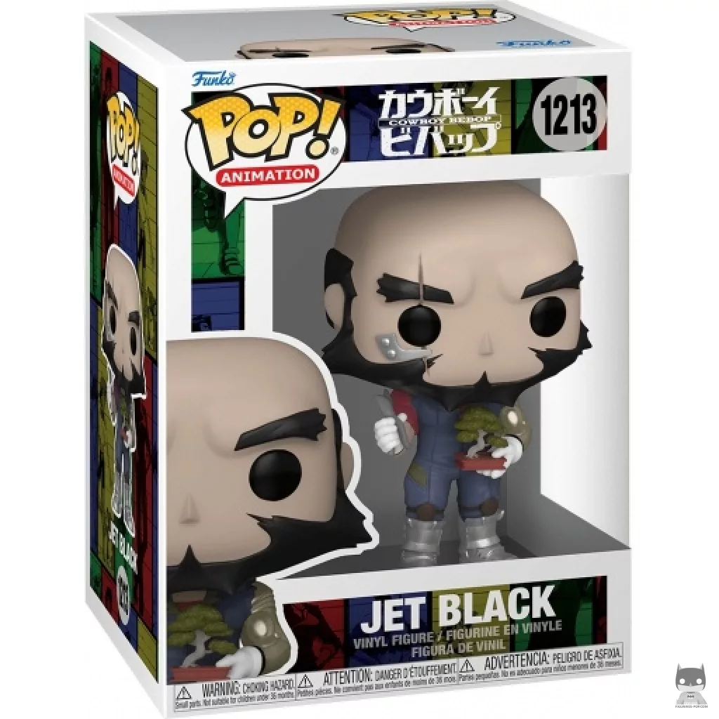 Figura Funko Pop! Jet Black en su caja